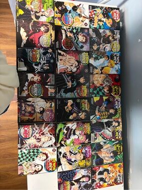 Demon slayer manga  volumes 1 - 23
